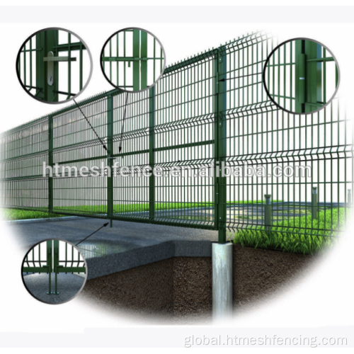 3D Fence Panel 3D Fence Panel with Posts & Fixings mesh Supplier